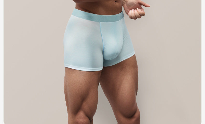 3PCS 80S Modal Breathable Soft Comfort Seamless Boxer Brief