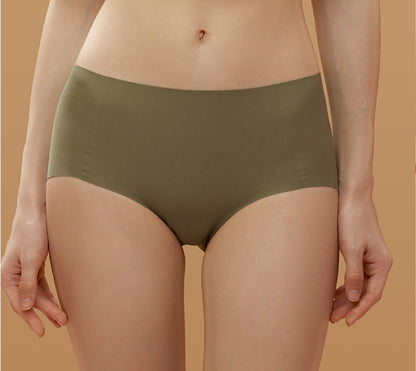 Seamless Thin Modal One Size Mid-Waist & High Brief