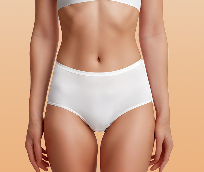 80S Modal Breathable Comfort Seamless Mid Waist Brief