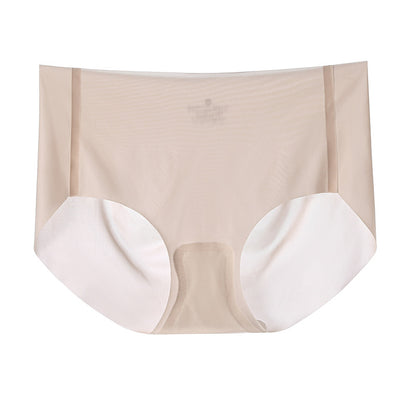 Ultra-Thin Summer 3D Fitness Seamless Yoga Mid Waist Briefs