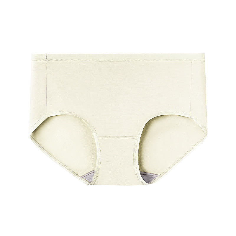 80S Modal Breathable Comfort Seamless Mid Waist Brief